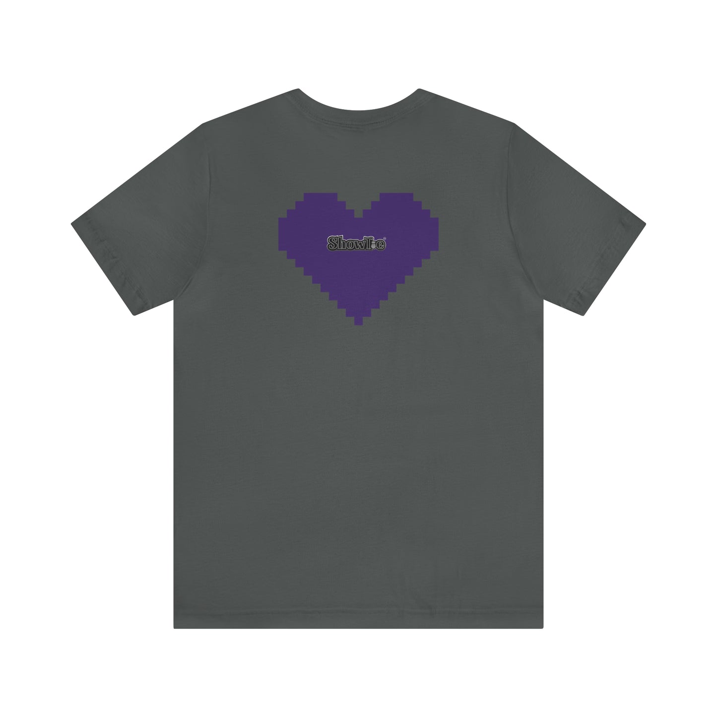 8 Bit Lover Showtie Tee (Purple)