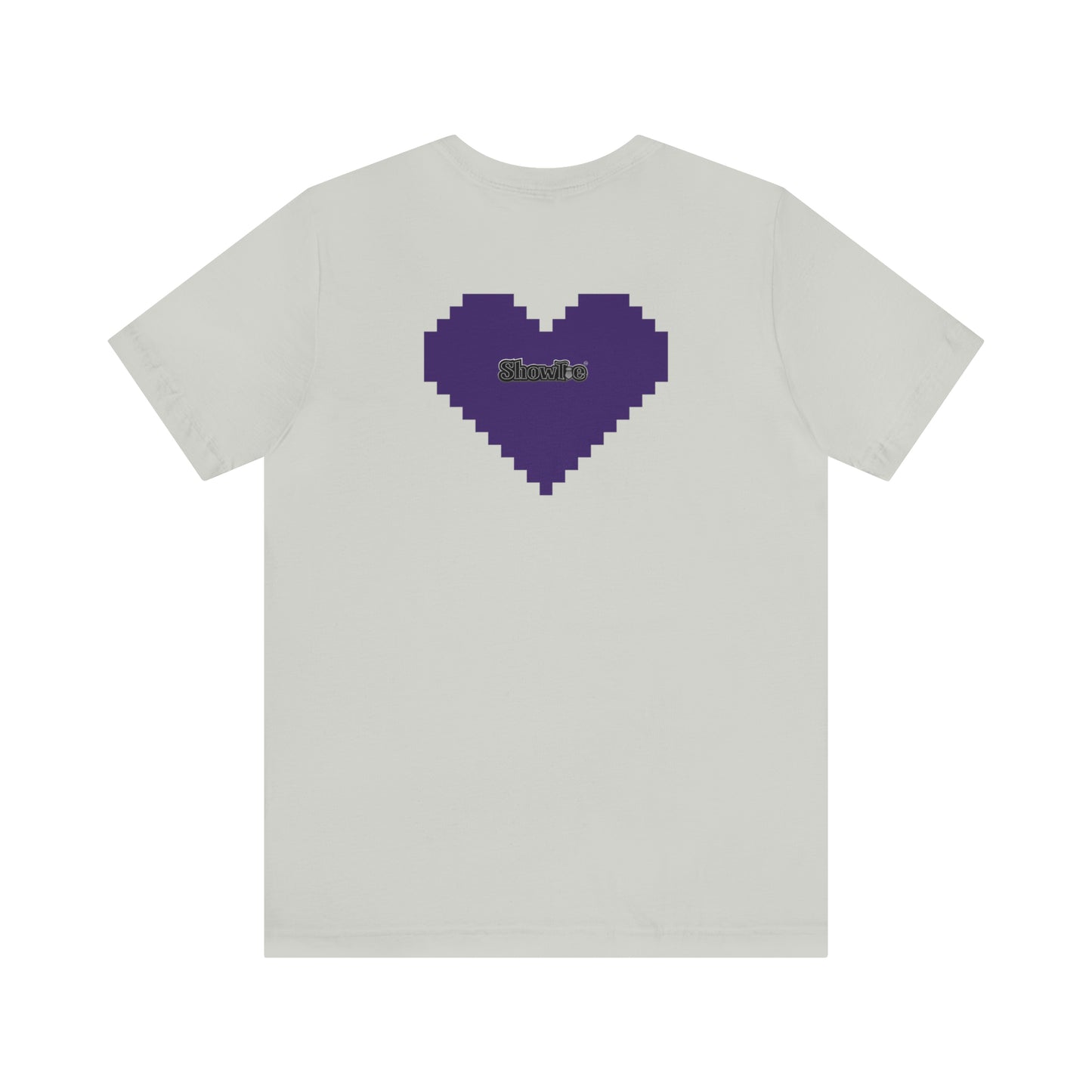 8 Bit Lover Showtie Tee (Purple)