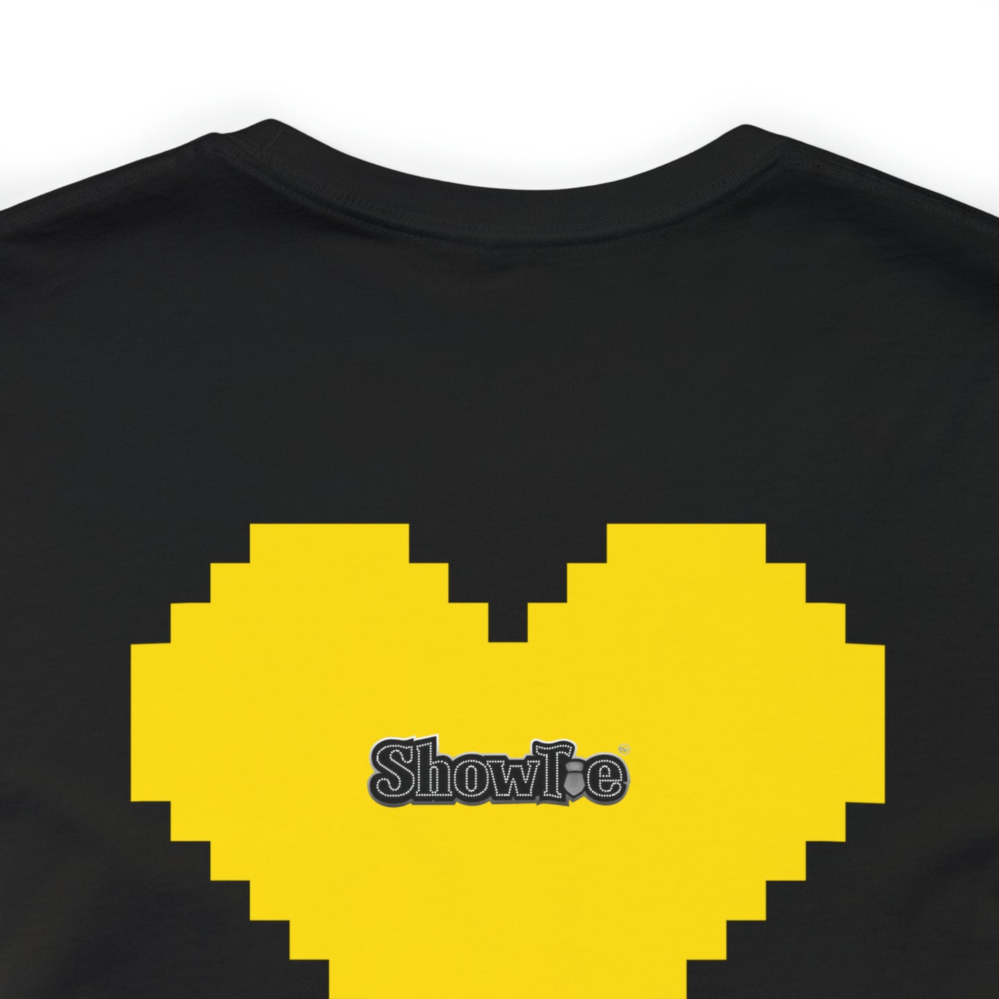 Pittsburgh 8 Bit Lover Showtie Tee (Yellow)