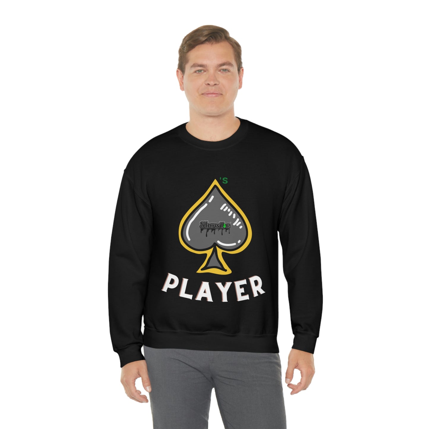 Showtie Spades Player Sweatshirt